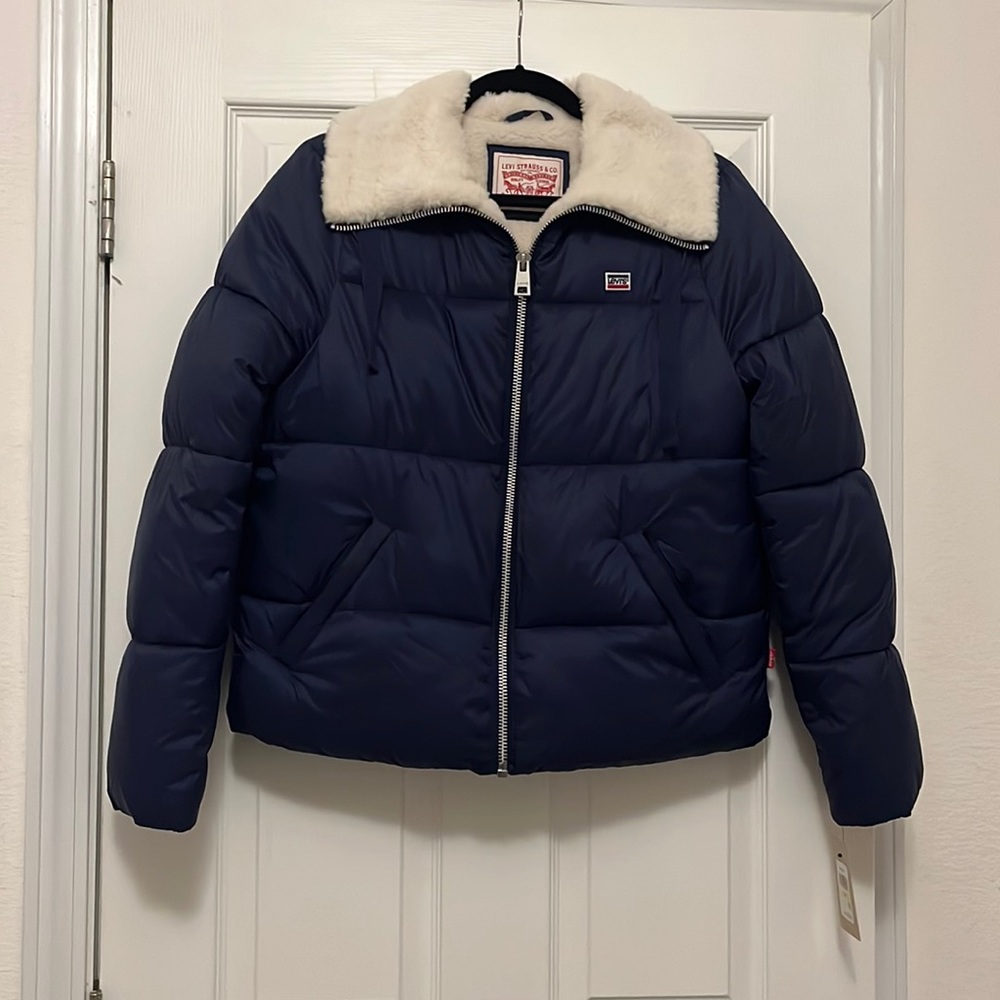 Levi’s Sherpa puffer jacket